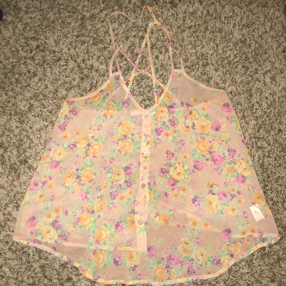 Floral Tank Top from Nordstrom